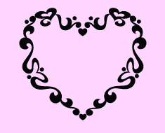 heart border