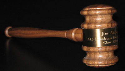 Engraved Gavel